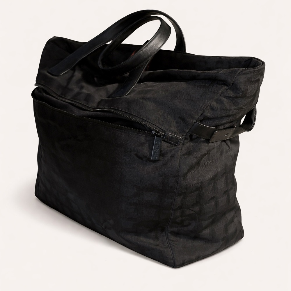 Chanel Black Quilted Tote | Authentic Designer | Luxury Everyday Bag-